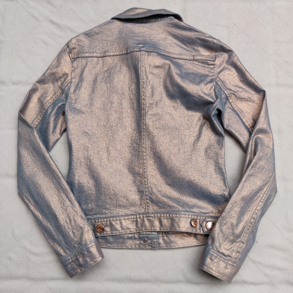 A/X Metallic Jean Jacket - Picture 4 of 8